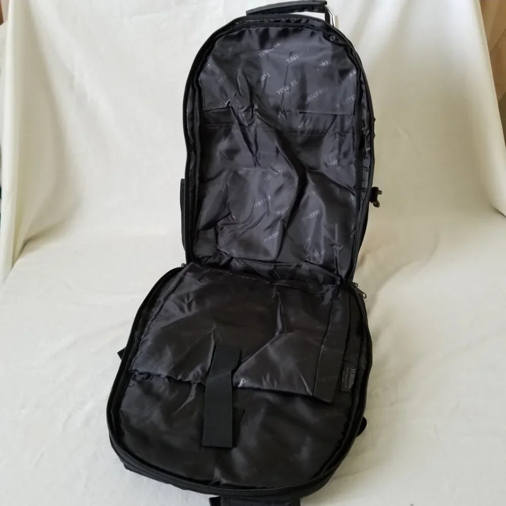 NEW! Topnotch Water-resistant Backpack w/USB/Luggage Strap/Padded Laptop Pocket - Picture 6 of 16